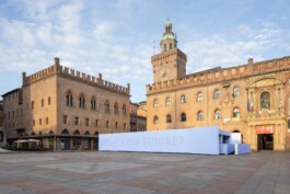 fotografo bologna Palazzo d'Accursio installazione Marchesini 