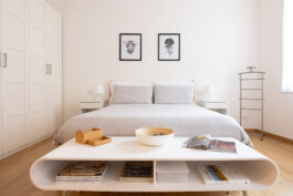 fotografo bologna airbnb in città foto del letto e mobile di design