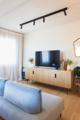foto living di design mobile tv 