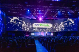 fotografie dell'evento aziendale alla convention delle farmacie Benu 